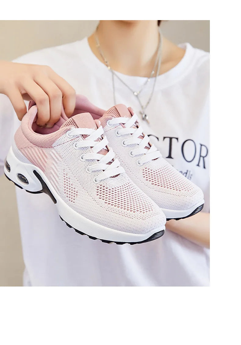 Chaussures Femme 2025 Baskets Décontractées d'Été en Maille Respirante Abordables Livraison Gratuite