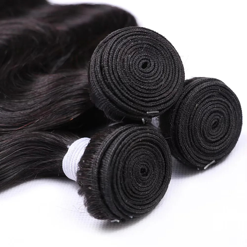 Extensions de cheveux humains ondulés bouclés, tissages brésiliens, lots de cheveux humains 10-26 38 40 pouces 1/3/4 lots 50g