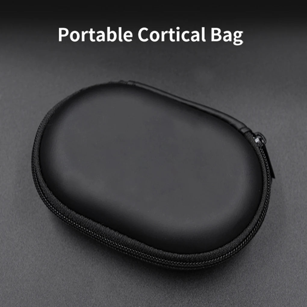 Earphone Storage Bag Square Headset Box Indoor Outdoor Travelling Earphones Storaging Case Accessories with Zipper