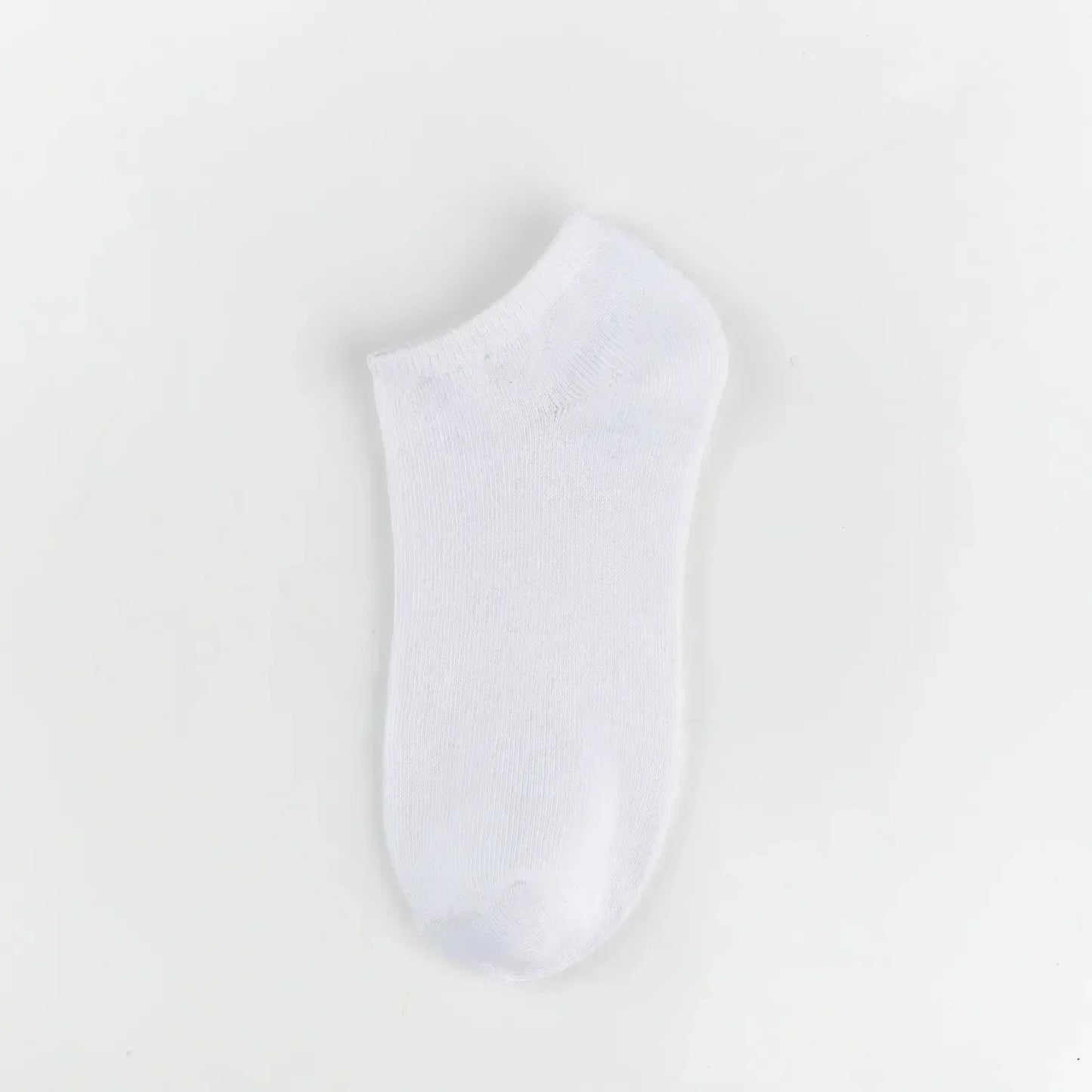 5/10 Pairs Unisex Ankle Socks Solid Color Black White Gray Cotton Deodorant Breathable Running Sports Socks New Spring Summer