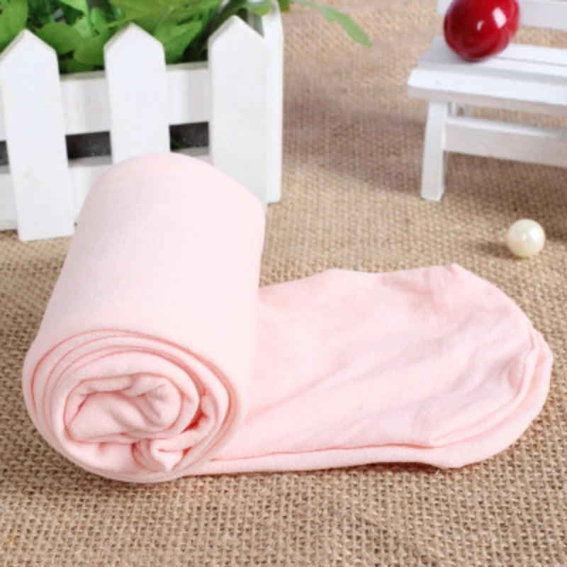 Summer Spring Candy Color Kids Pantyhose Ballet Dance Tights for Girls Stocking Children Velvet Solid White Pantyhose