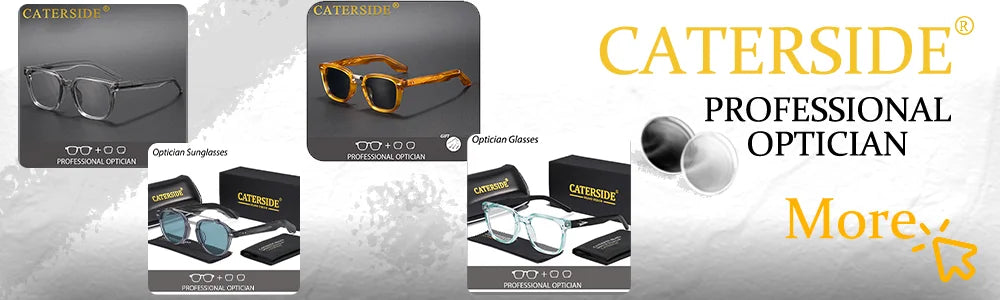 CATERSIDE Retro Polarized Sunglasses Men Ultralight TR90 Frame Polygon Women Sun Glasses Outdoor High Quality Travel  Eyewear