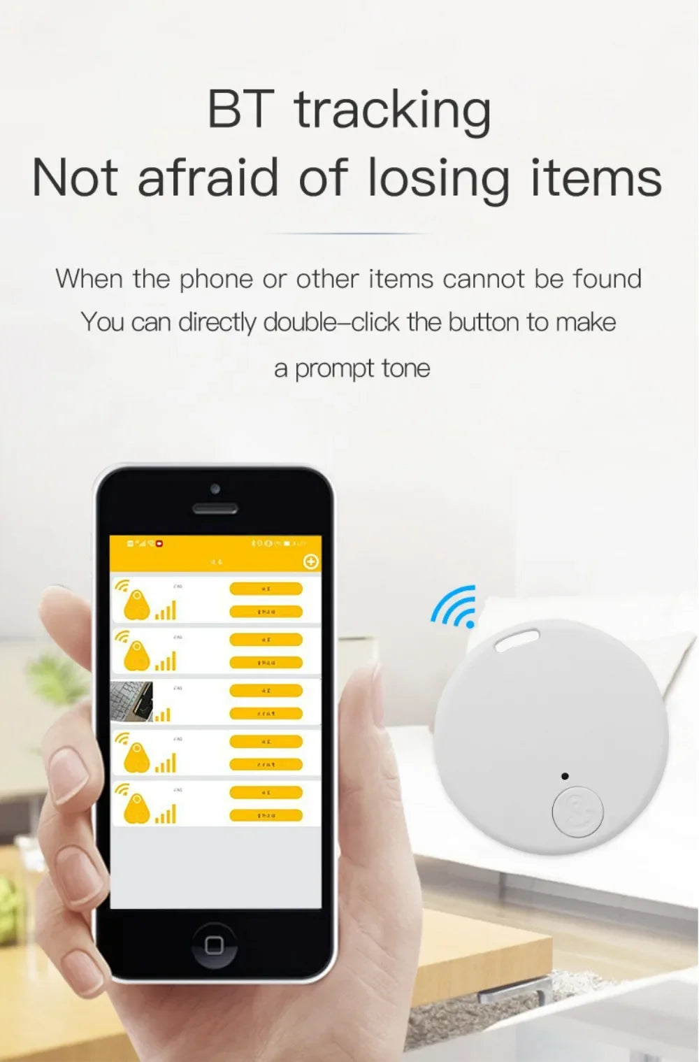 2025 New Mini GPS Tracker Anti-Lost Device Bluetooth5.0 Pet Kids Wallet Tracking IOS Android Smart Finder Locator Accessories