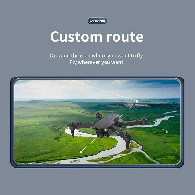 Foldable New E88 Pro RC Drone With 4K Professional 1080P Wide Angle Dual HD Camera WIFI FPV Quadcopter Height Hold