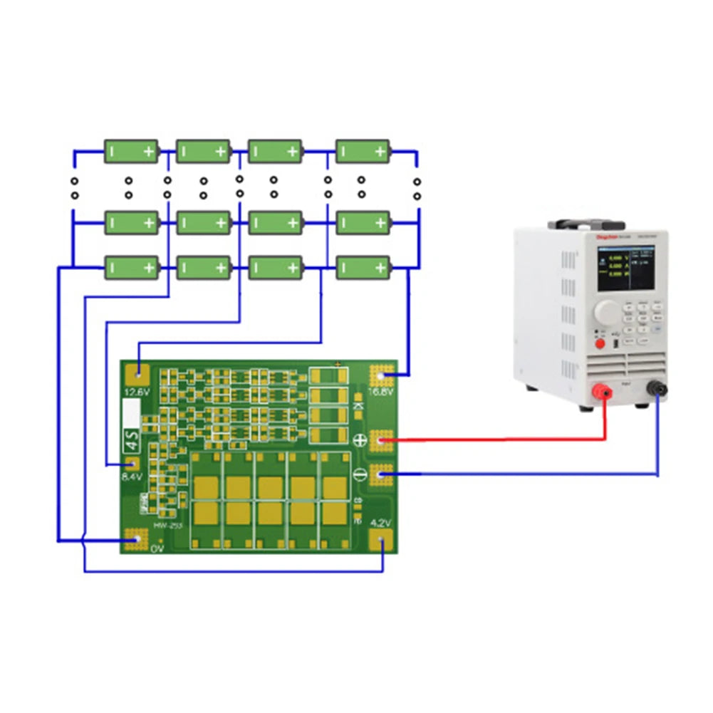 BMS 3S/4S 5A 10A 20A 25A 40A 60A Li-ion Lithium Battery Charger Protection Board 18650 For Drill Motor 12V with Enhance/Balance - Shoppiline