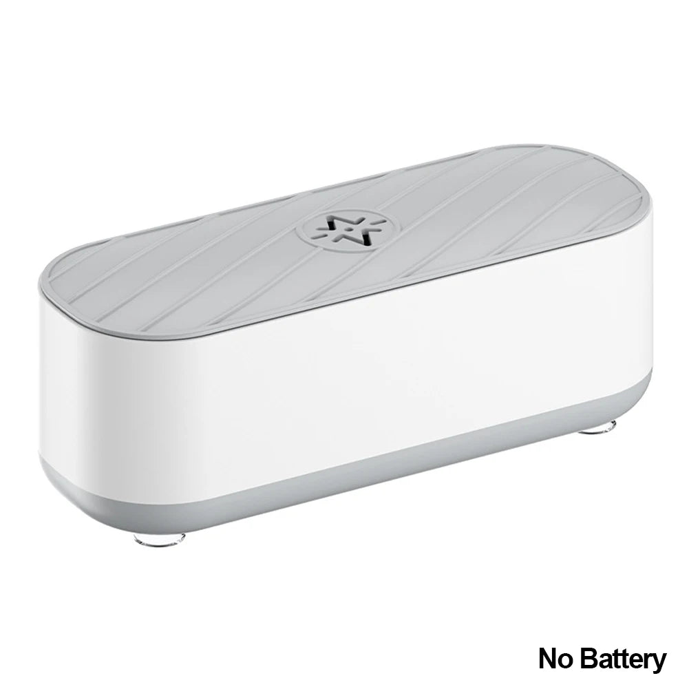 Ultrasonic Cleaning Machine USB Rechargeable Mode or Battery Mode High Frequency Vibration Wash Cleaner Jewelry Glasses  Cleaner