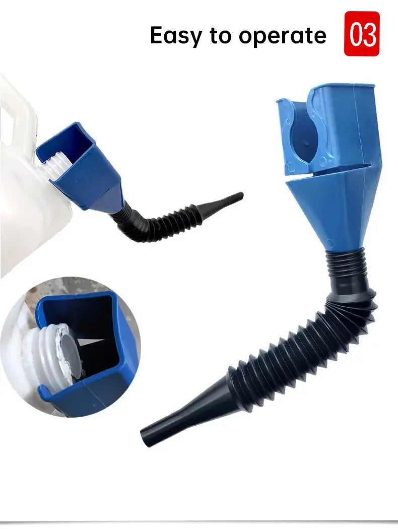 Plastic Car Motorcycle Refueling Gasoline Engine Oil Funnel Filter Conveying Tool Oil Change Funnel Accessories