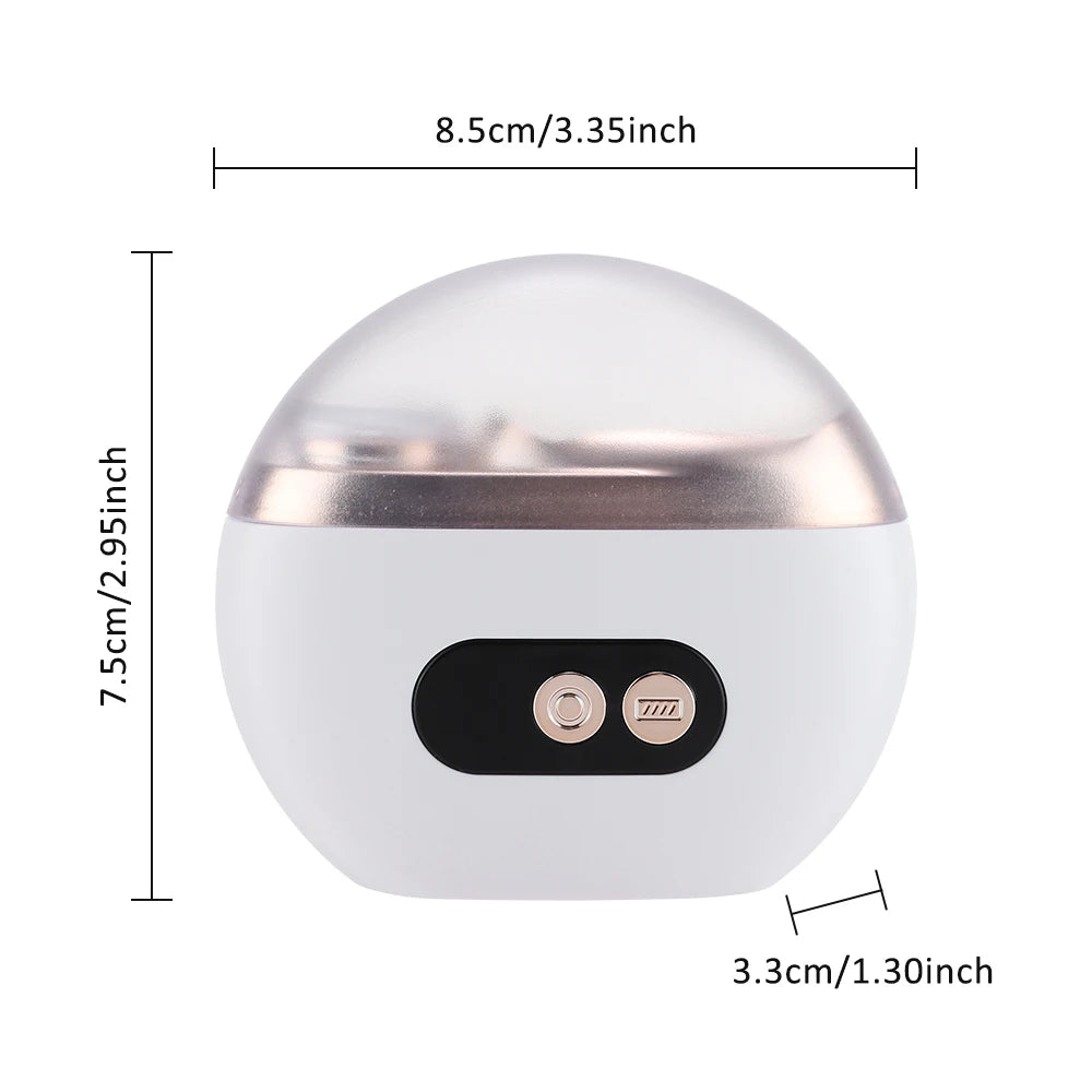 2-en-1 Coupe-ongles électrique, manucure anti-éclaboussures, tondeuse à ongles pour bébé, ciseaux pour les doigts et les orteils, outils de coupe pour ongles épais