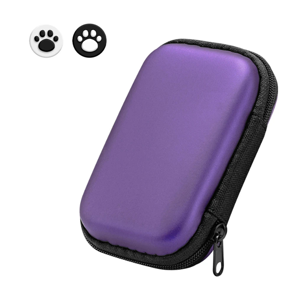 Hard Carrying Case For R35S R36S Anti-Scratch Shockproof Travel Storage Bag w/ Mesh Bag&Hand Strap for RG35XX/V/VS