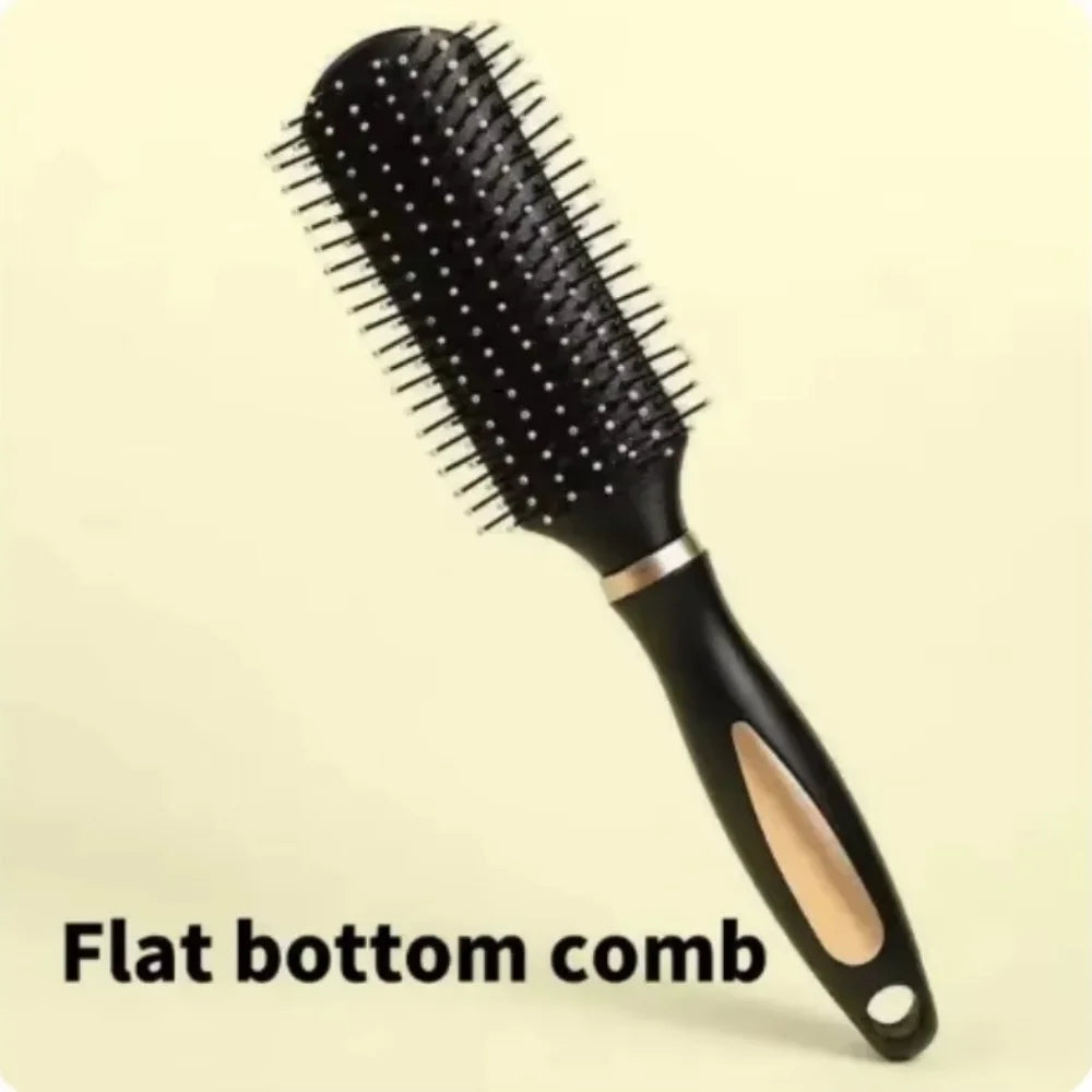 Air Cushion Hairbrush Scalp Massage Comb Soft Nylon Bristle Anti-static Detangler Brush For Wet Dry Straight Curly Hair Salon