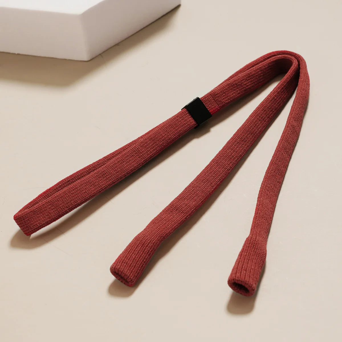 Soft Knit Adjustable Eyeglass Strap Anti Slip Sunglasses Neck Lanyard Retainer Cord For Sports Outdoor Reading Glasses Men Women