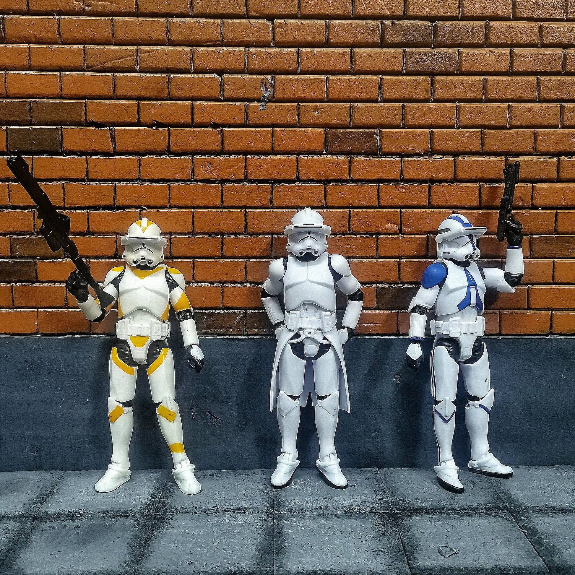 Star Wars 3.75 Inch Trooper 1/18 501st Legion Action Figure Hardcase REX Anakin Dogma Tup Toys Model Loose - Shoppiline