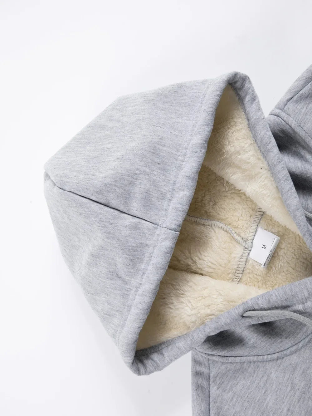 Herren Winter Reißverschlussjacke Fleece Warm Winddicht Kapuzenpullover Schwergewicht Strickjacke Lässig Sport Langarm Sweatshirts Kapuzenmantel