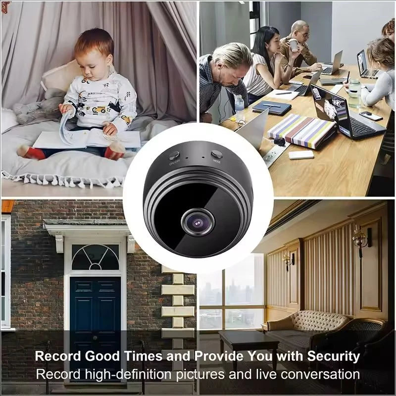 A9 WiFi Mini Camera Wireless Video Recorder Security Protection Camera Smart Home Monitoring Camera For Infants And Pets - Shoppiline