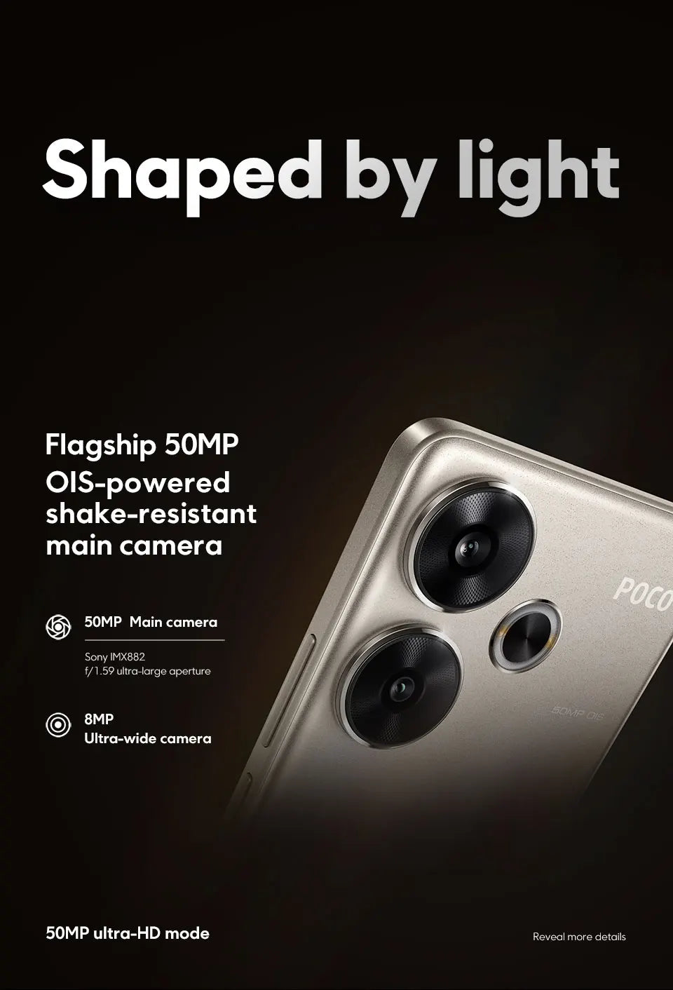 POCO F6 Smartphone Global Version Snapdragon®8s Gen 3 5000mAh battery 6.67" 1.5K 120Hz CrystalRes AMOLED DotDisplay NFC 5G - Shoppiline