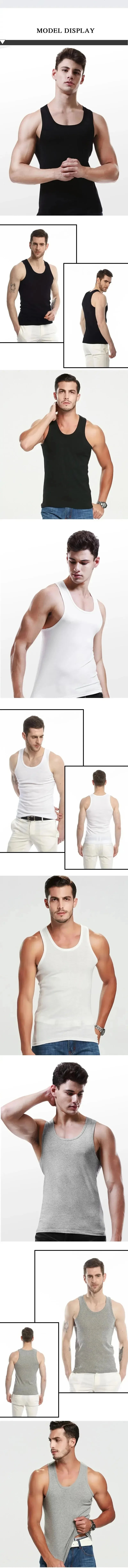 2026 Men's Summer Tight Tank Top, Lightweight Cotton Breathable Quick Dry Vest, Sports Casual Pajamas Outdoor Sleeveless Shirt