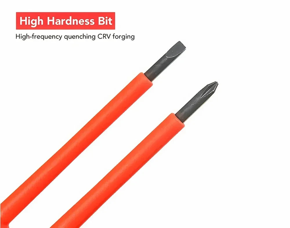 New Hexagonal Screwdriver Insulated Electrician Screwdriver High Hardness Set Magnetic Cross Word Shaped Plum Blossom