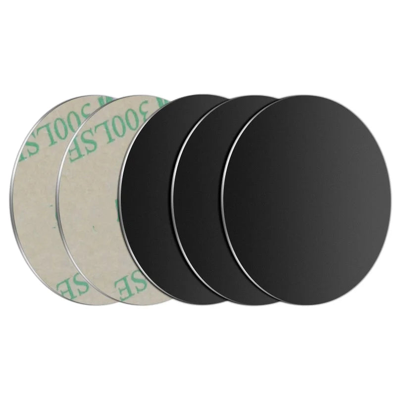 5/10pcs Phone Metal Plates for Magsafe Cellphone Holder Iron Sheet Universal Sticker Disk Mount for iPhone 17 16 15 Pro Samsung
