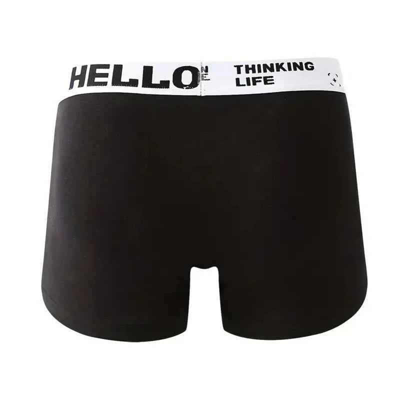 5Pcs Mens Underwear Male Boxers Sexy Underpants Comfortable Breathable Fashion Boys Panties Underwear Boxershorts Men