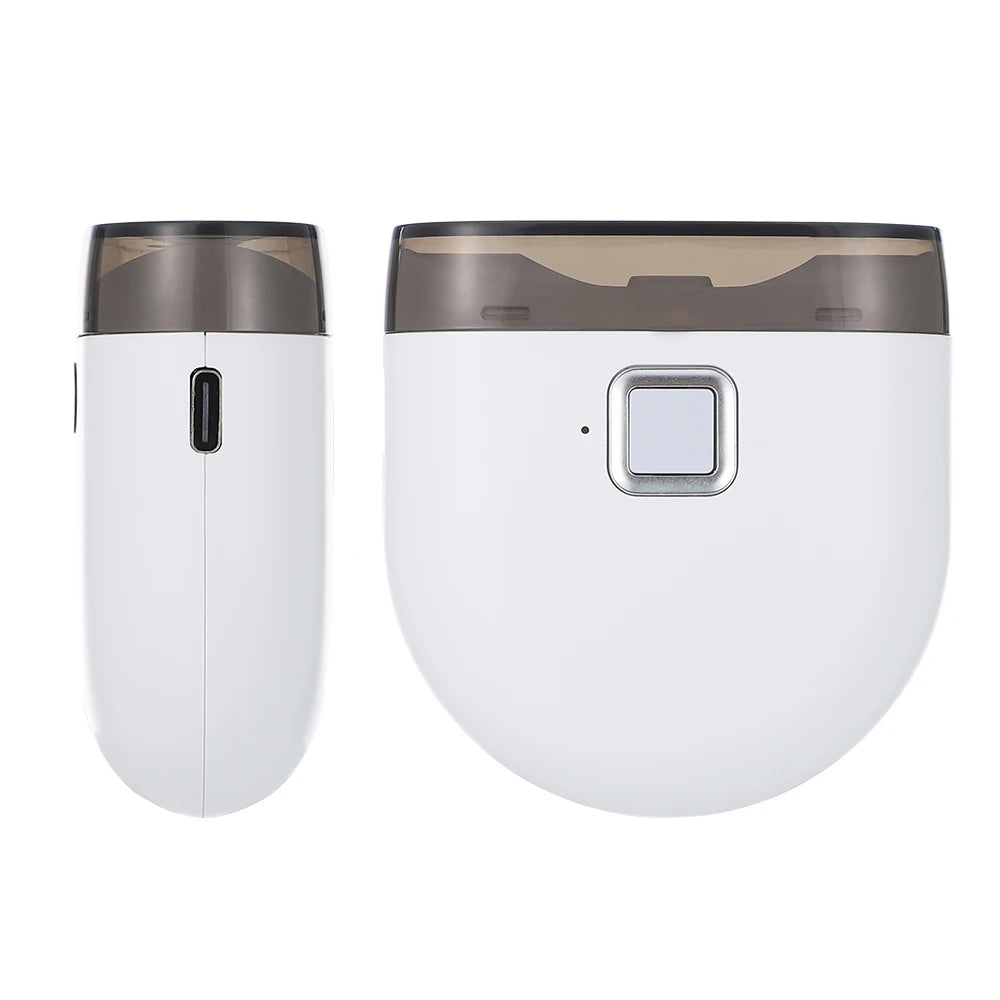 Coupe-ongles électrique avec lumière LED 2 en 1 automatique, lime à ongles, tondeuse pour bébé et adulte, mini outils de manucure, soin des ongles