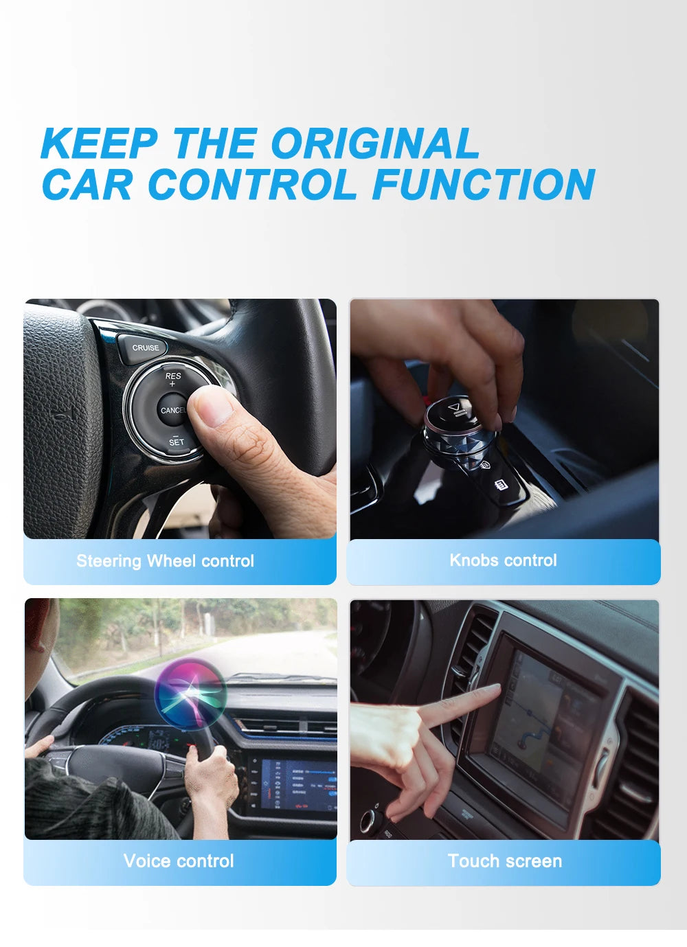 2026 NEW Wired to Wireless CarPlay and Android Auto 2 in 1 Mini Adapter 5GHz WiFi5 for 99% Original Wired CarPlay/Auto Cars