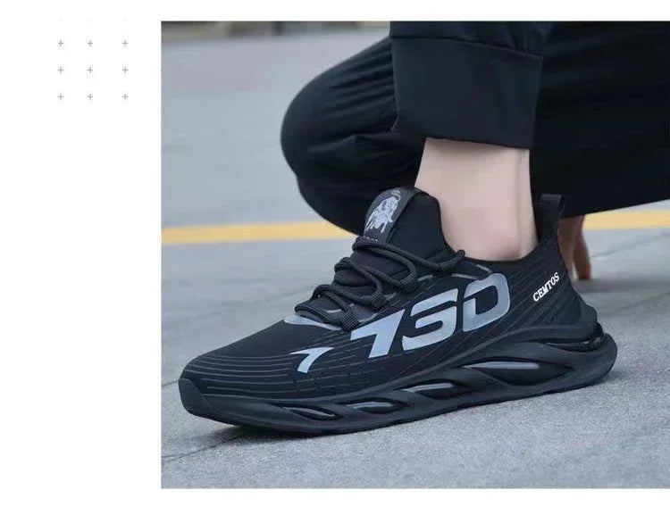 Autumn Lightweight Anti-odor Men's Shoes Breathable Mesh Sneakers Comfortable Fashionable Versatile Shoes Men's Casual Shoes - Shoppiline