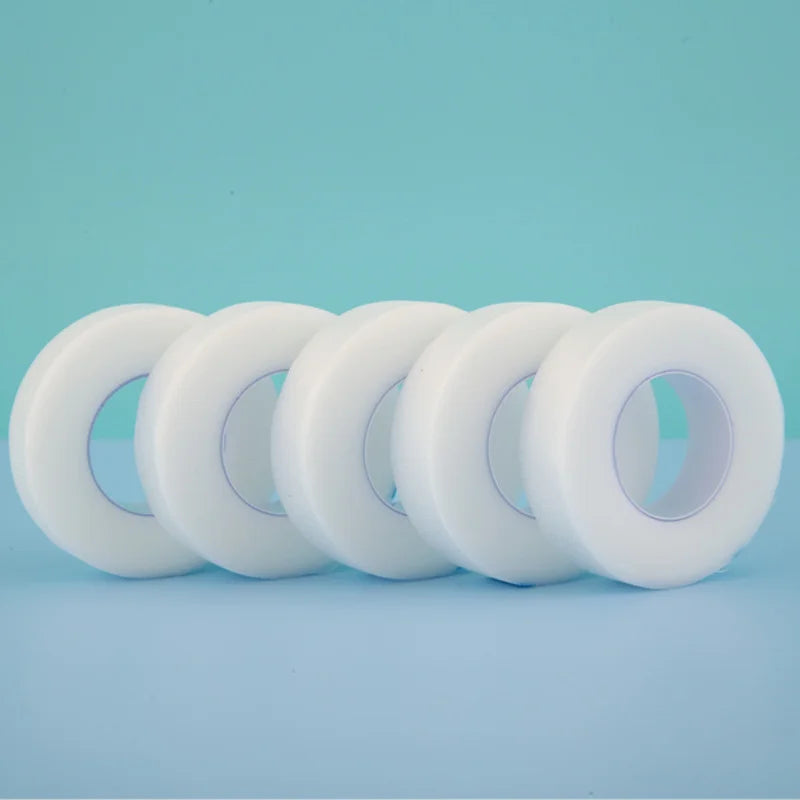3/5 Rolls Eyelashes Extension PE Adhesive Tape Under Eye Patch Eye Tapes for Lashes Grafting Fake Eyelash Eyeliner Tapes