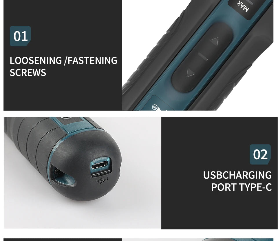 Makita Cordless Electric Screwdriver | 3.6V 5N.m Torque | 1/4" Chuck | 1300mAh Li - ion Battery - Shoppiline