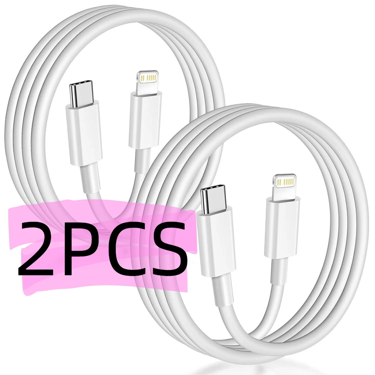 2/5 PCS USB-C to Lightning Car Fast Charging Cable For iPhone 14 13 12 11 Pro Max