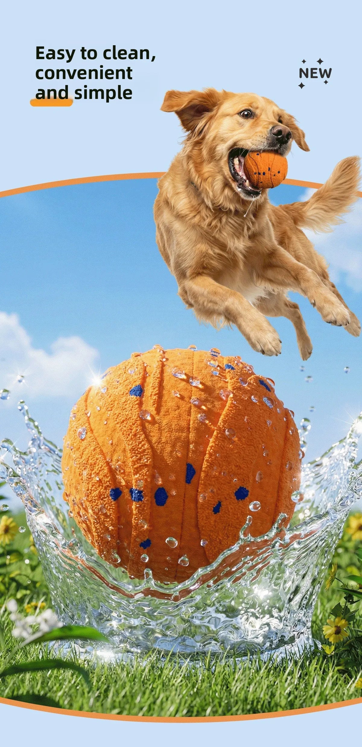 ETPU Dog Bite-Resistant Ball Round Electric Non-Toxic Molar Ball Training Pet Dog Toy Ball Food Grade Certification