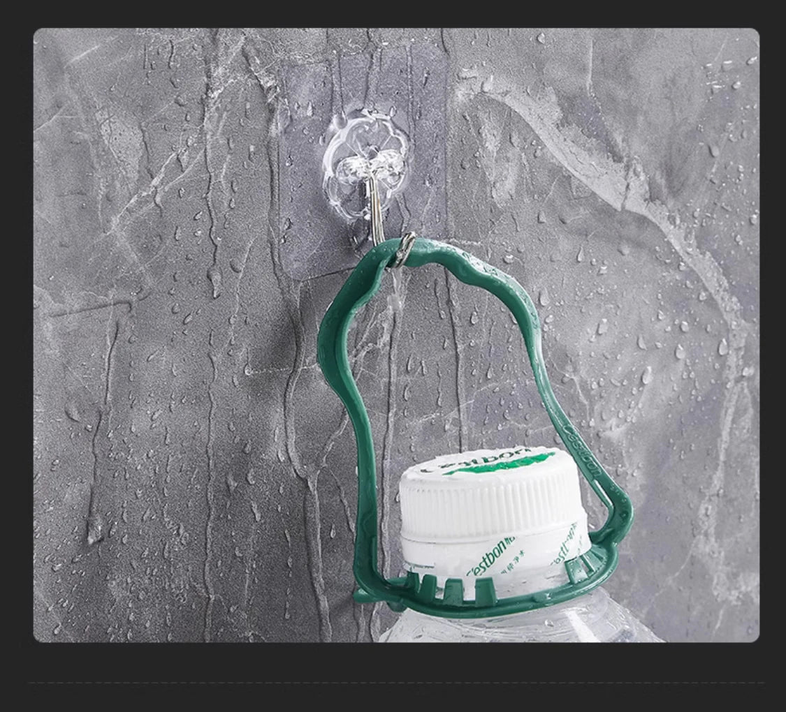10/20 Pcs Hooks Transparent Strong Self Adhesive Door Wall Hangers Hooks Suction Heavy Load Rack Cup Sucker for Kitchen Bathroom