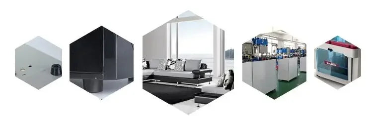 8pcs Rubber Shock Absorbing Feet, Anti-Vibration Pads for Furniture,Speaker,Washing Machine,Non-Slip Floor Protector with Gasket