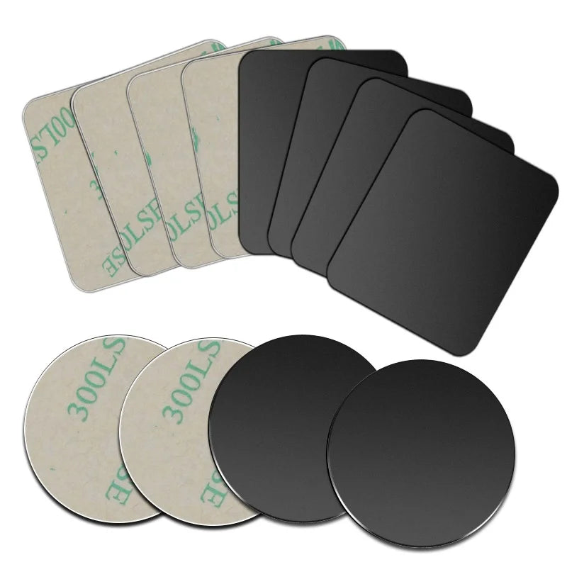 5pcs Autocollant Plaque Métallique disque de fer pour Support Téléphone Portable Magnétique Pour Support Téléphone Voiture Magnétique