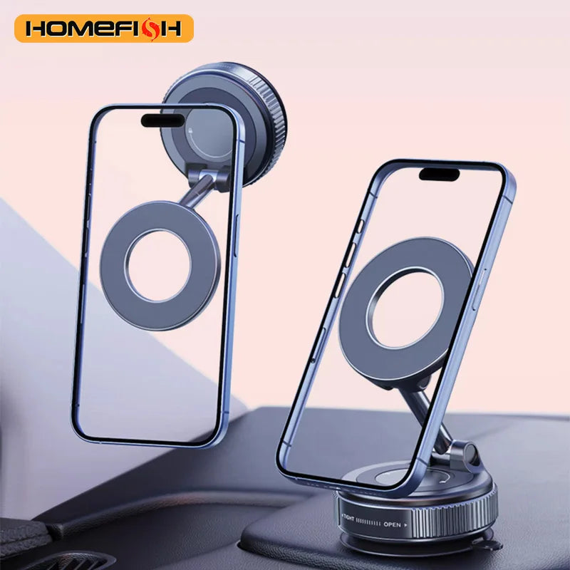 HOMEFISH K007 Magnetic Phone Holder｜Three-axis Rotation For Free Adjustment｜A Convenient Choice For Multiple Scenarios. - Shoppiline