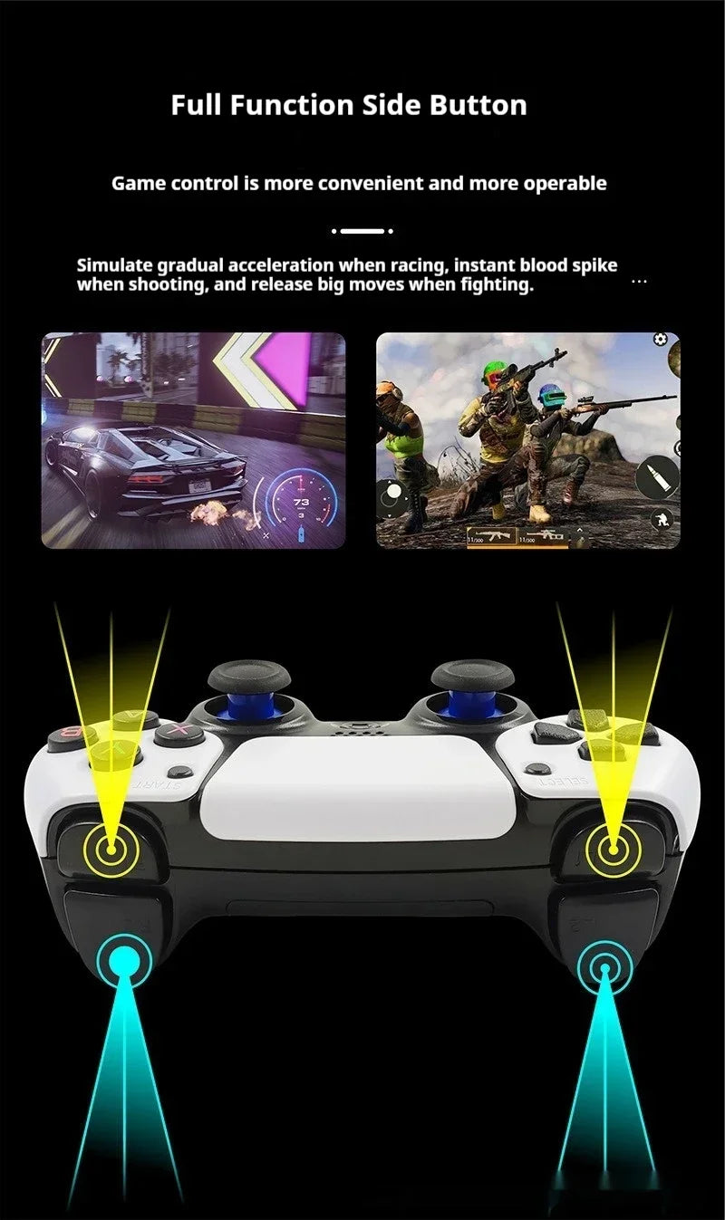 M15 Retro Game Console 2.4G Wireless Dual Controller 4K TV Game Stick 64GB 20000 Retro Games Retro Game Family Gift