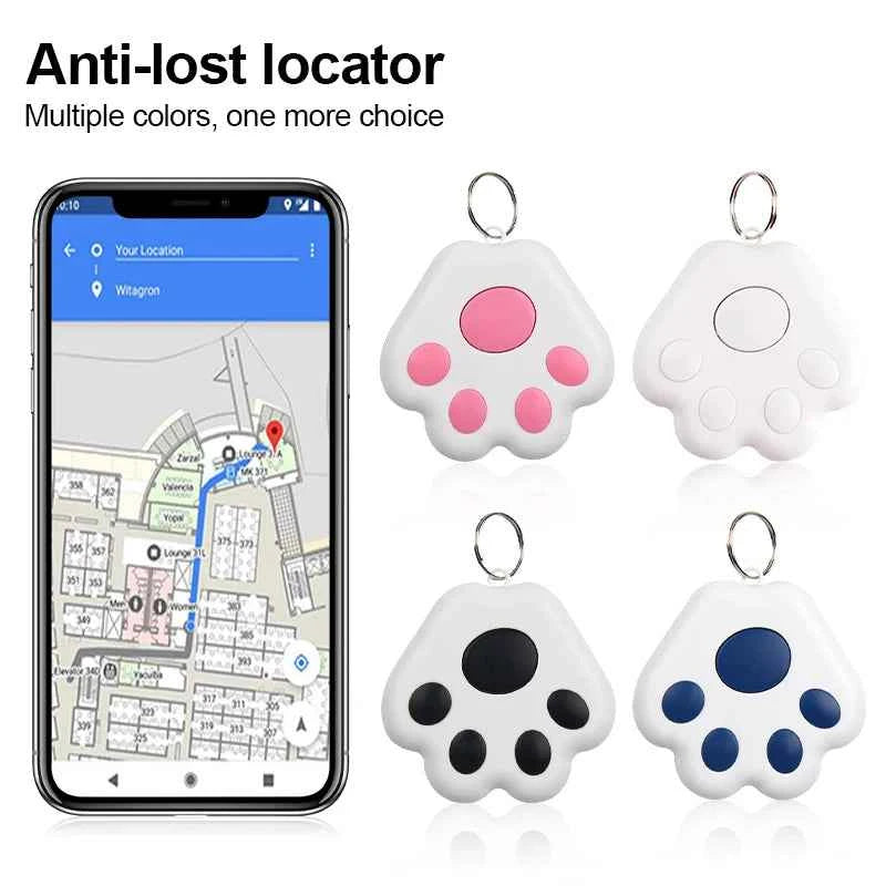 Smart Mini GPS Tracker Bluetooth Anti-Lost Device for Kids Bag Pet Locator Compatible with iOS And Android