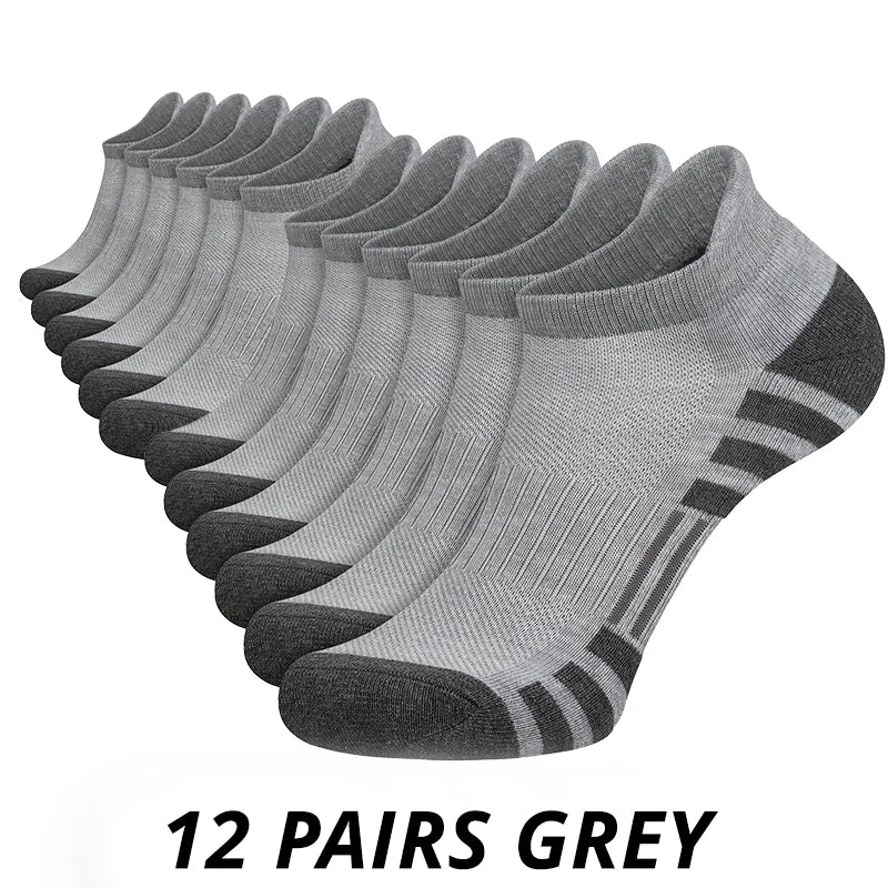 6/12 paires de chaussettes de sport pour hommes, de haute qualité, confortables, antidérapantes, pour le football, grande taille, nouveau style