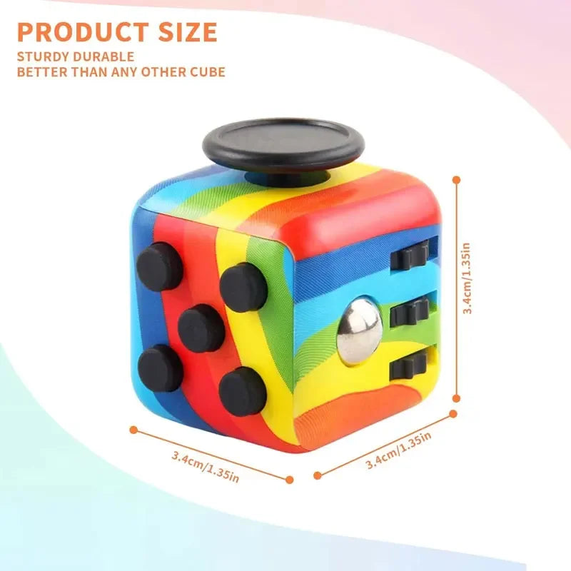 Creative Antistress Fidget Compression Anti-stress Sensory New Novelty Magic Dice Toys for Children Adults Office Stress Relief