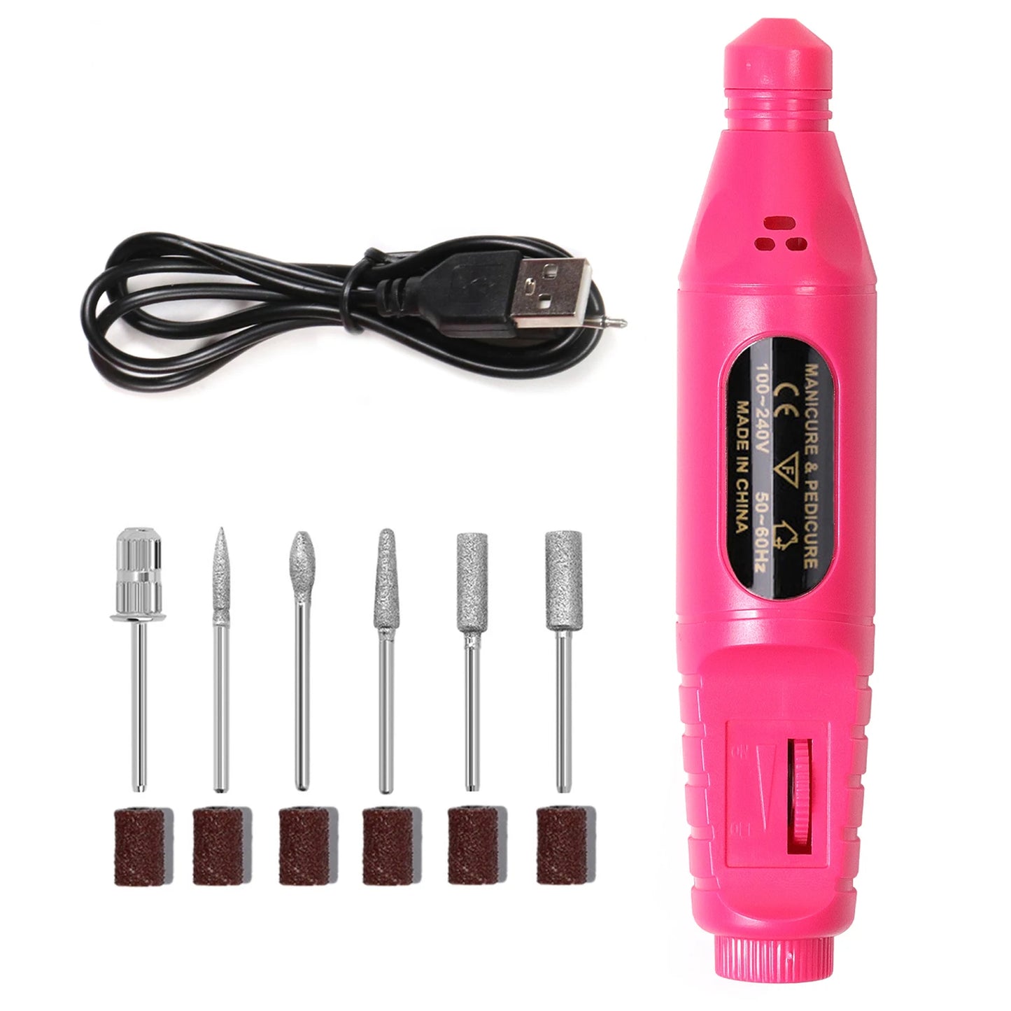 Professional Nail Drill Machine Set Remove Nail Sander Gel Polish Remover Tools Driller Manicure Nail Accessories Nail tools