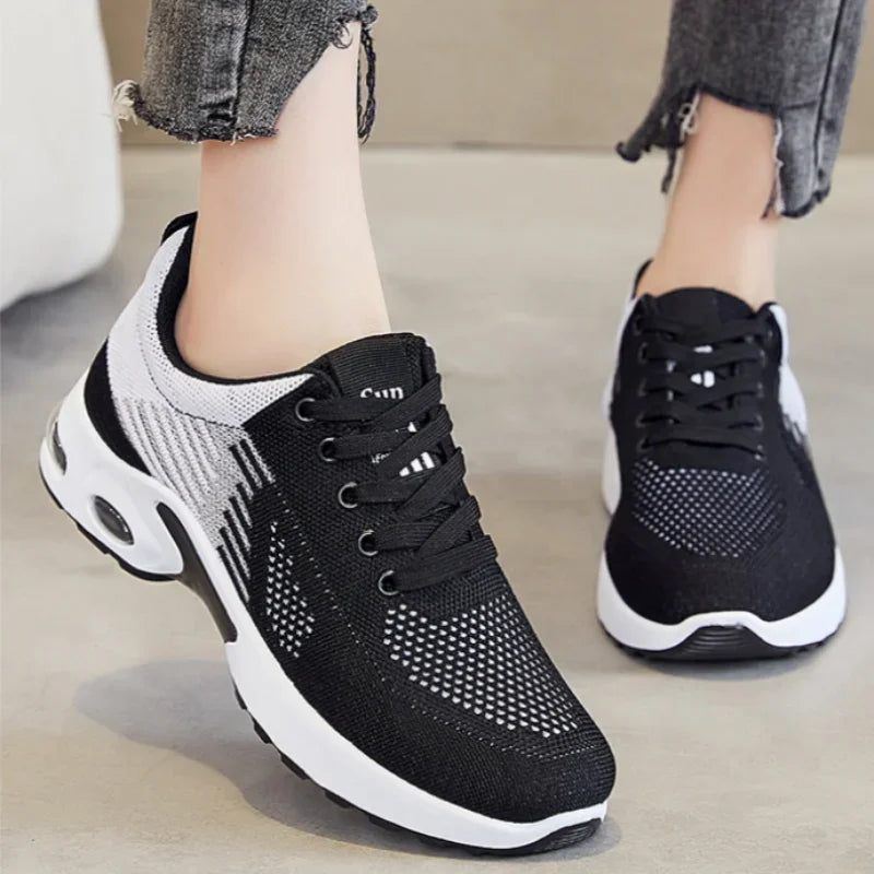 Chaussures Femme 2025 Baskets Décontractées d'Été en Maille Respirante Abordables Livraison Gratuite