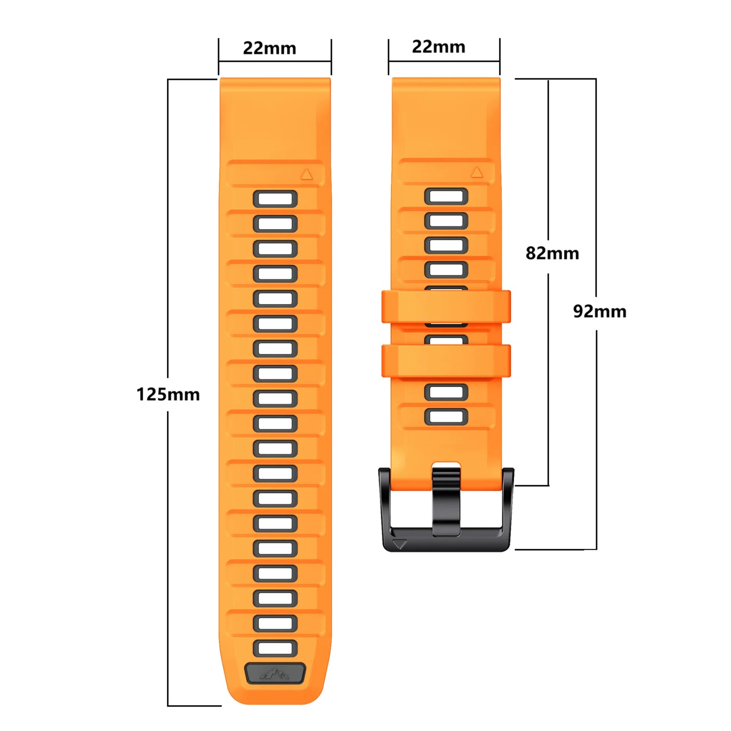 1:1 Fenix8 Armband für Garmin Fenix 8 47mm 51mm E 7 7X 6 6X 5 5X/Epix Pro/Enduro 3 QuickFit 22mm 26mm Silikonarmband