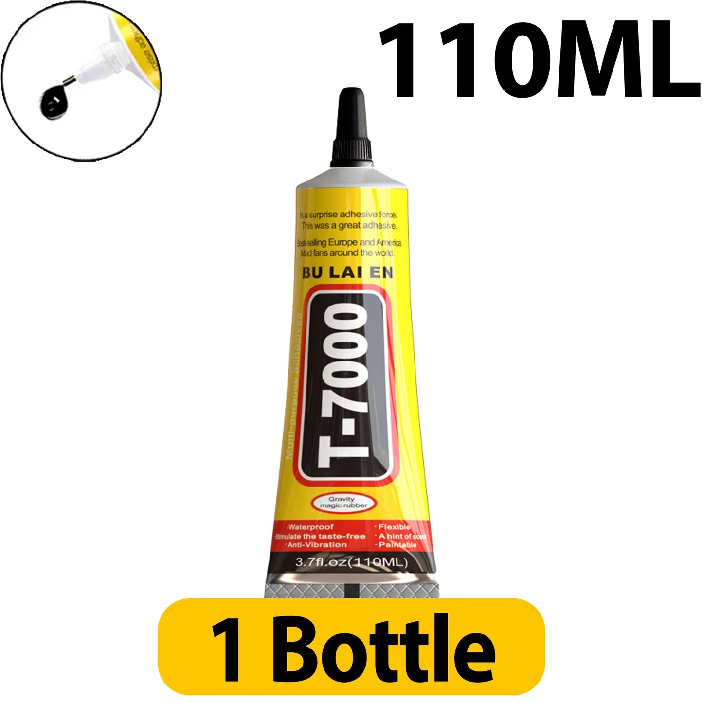 1/5Pcs B7000 Glue Mobile Phone Screen Superglue T-7000 Adhesive Telephone Glass Glue Repair Point Diamond Jewelry DIY Glue Tools