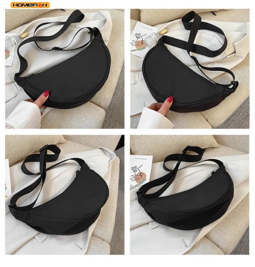 Homefish Convenient casual nylon women's crossbody bag shoulder bag capacity handbag women's travel shopping bag women's wallet