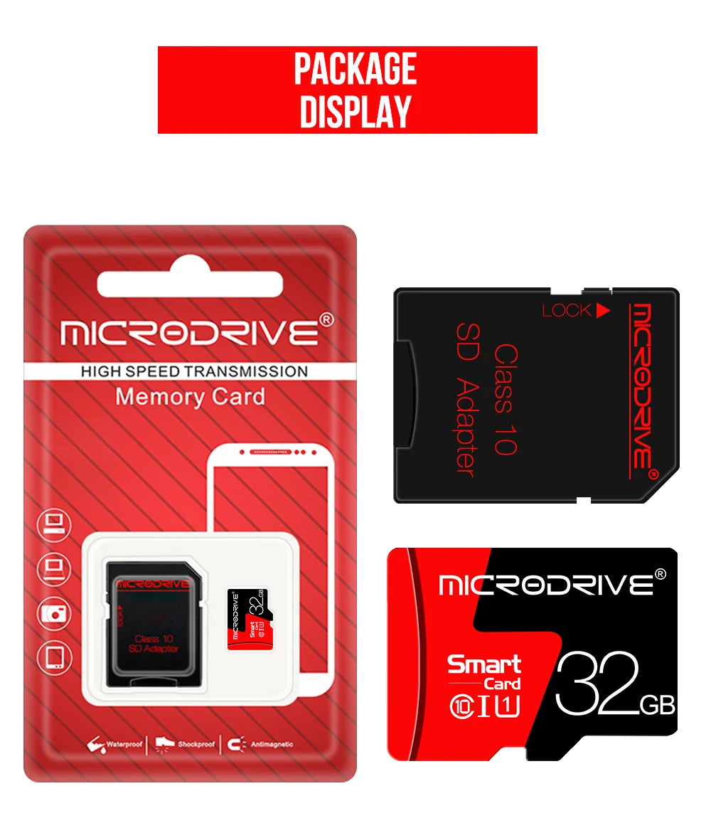 High speed Micro tf SD Card 4gb 8gb 32GB 64GB 16GB  flash memory card Class 10 UHS-1 TF Carte Flash SD Card mini sd Card