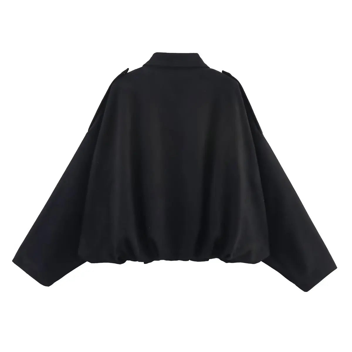 TFMLN Women Suede Bomber Jacket Spring New Fashion Long Sleeve Zipper Oversize Solid Bomber Coat Chic Lady 2025 Streetwear
