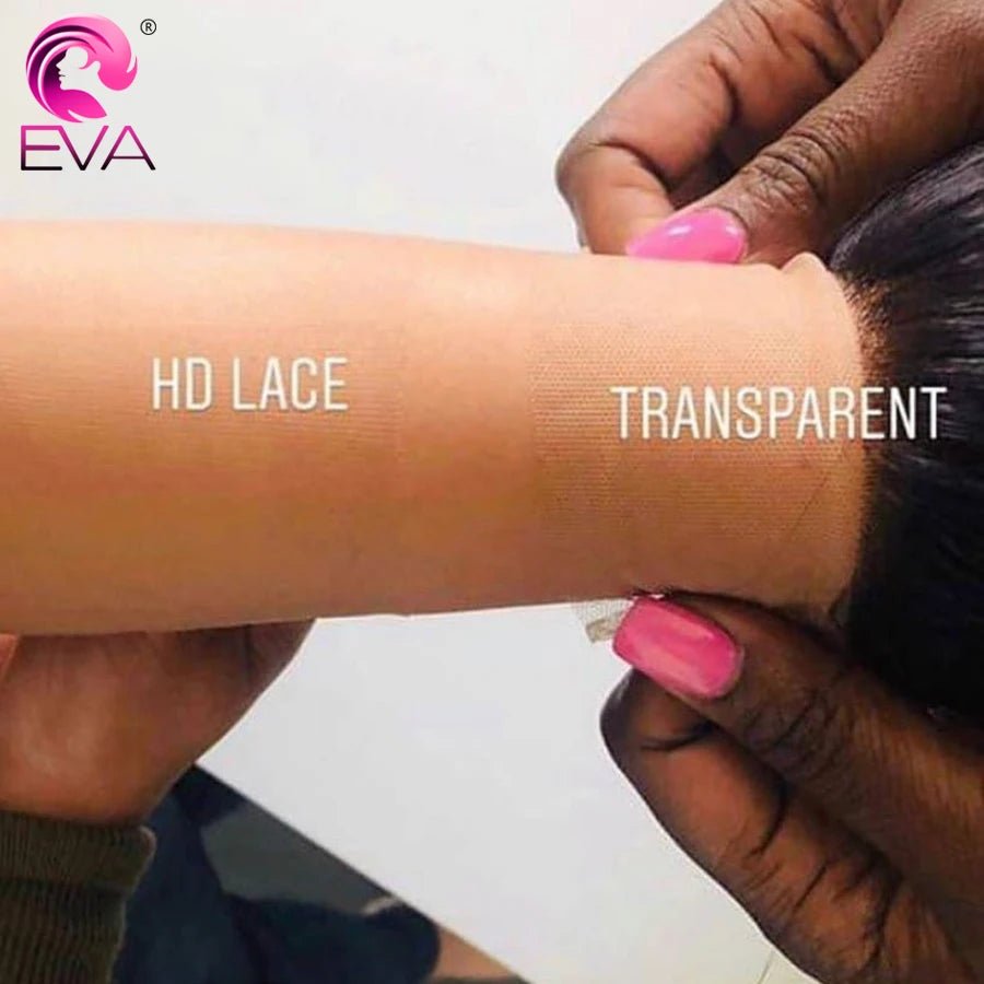 Eva 5x5 Hd Lace Closure Straight 13x4 Lace Frontal Closure Hand Tied Human Hair Closures Free Part Hd Lace Closure Pre Plucked