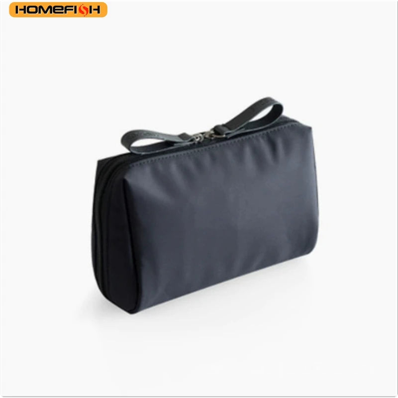 HOMEFISH 1PC Mini Portable Cosmetic Storage Bag, Women Lipstick Pouch Coin Purse Small Toiletry Organizer