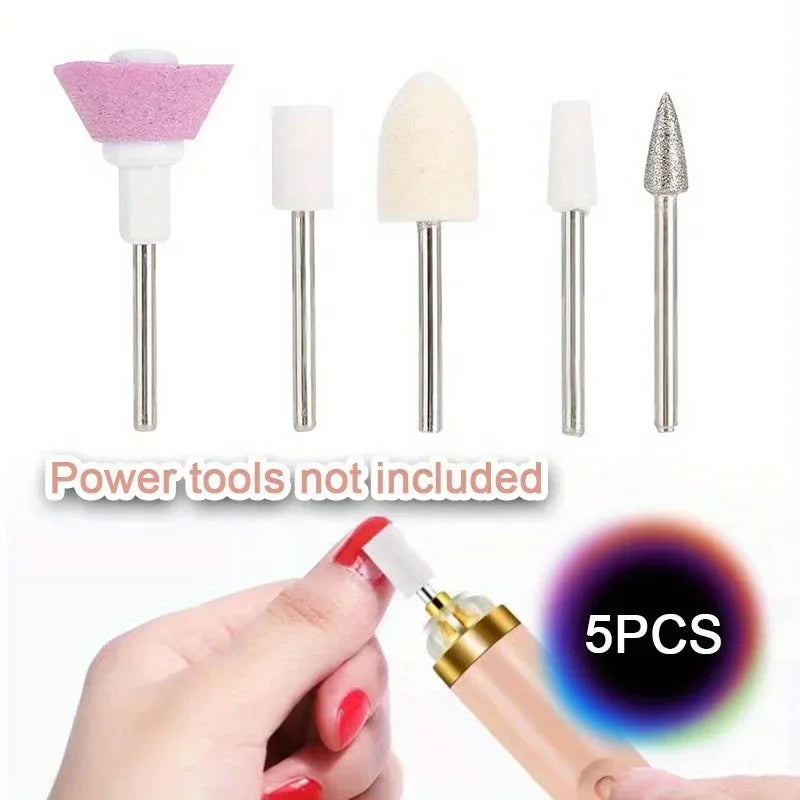 6-in-1 Professional Electric Nail Drill Kit – Nail File Pen for Filing, Polishing & Exfoliating