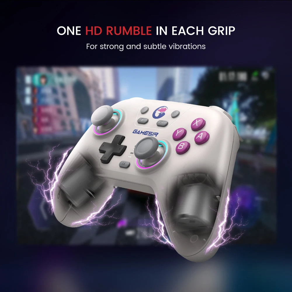 GameSir Nova Wireless Switch Controller Bluetooth Gamepad Hall Effect Joystick for Nintendo Switch iPhone Android Phone PC