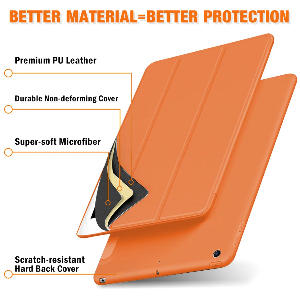 2026 For iPad Air 11 13 M4 M3 M2 A16 2025 Air 4/5/6th iPad Pro11 13 12.9 iPad 10th Gen 7/8/9th 10.9 10.5 10.2 9.7 Magnetic Case